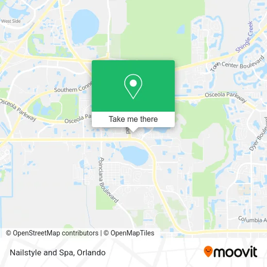 Mapa de Nailstyle and Spa