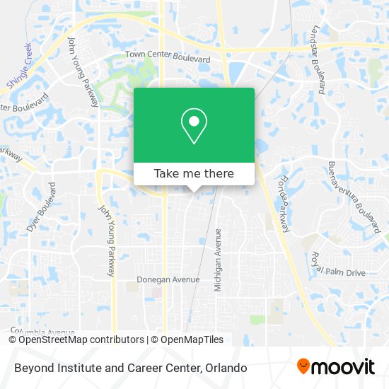 Mapa de Beyond Institute and Career Center