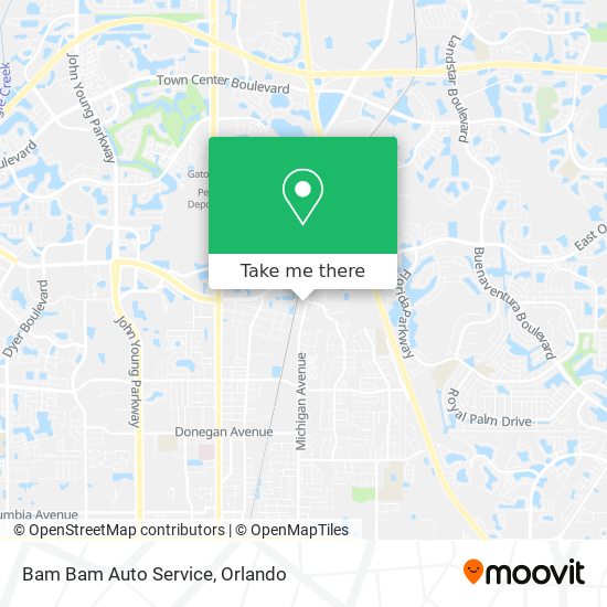 Mapa de Bam Bam Auto Service