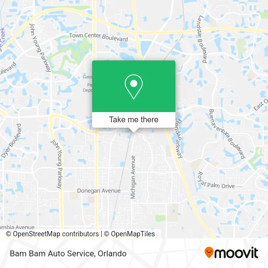 Bam Bam Auto Service map