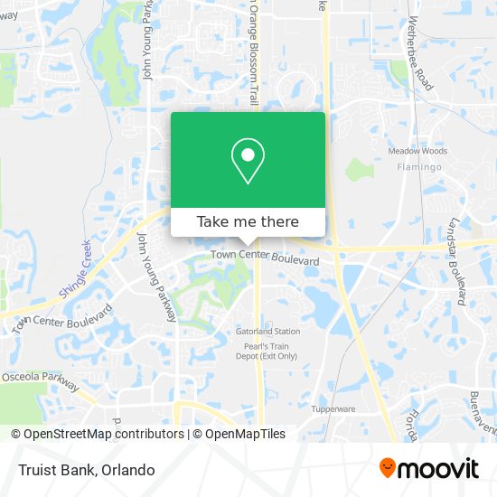 Truist Bank map