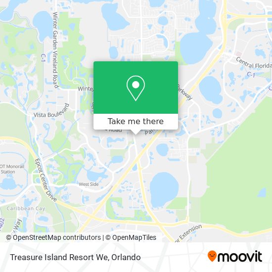 Treasure Island Resort We map