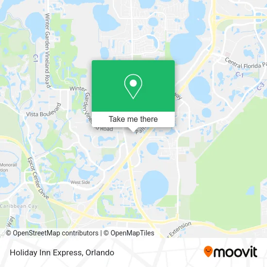 Holiday Inn Express map