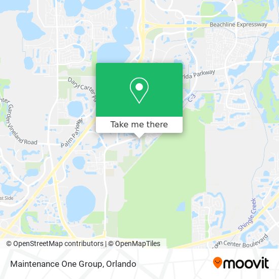 Mapa de Maintenance One Group