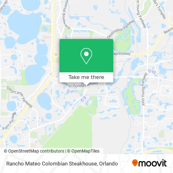 Rancho Mateo Colombian Steakhouse map