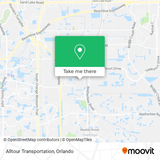 Alltour Transportation map