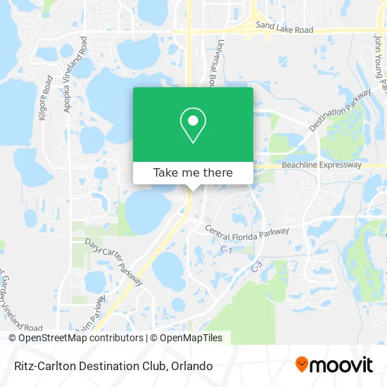 Ritz-Carlton Destination Club map