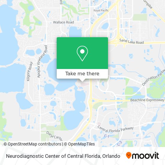 Neurodiagnostic Center of Central Florida map