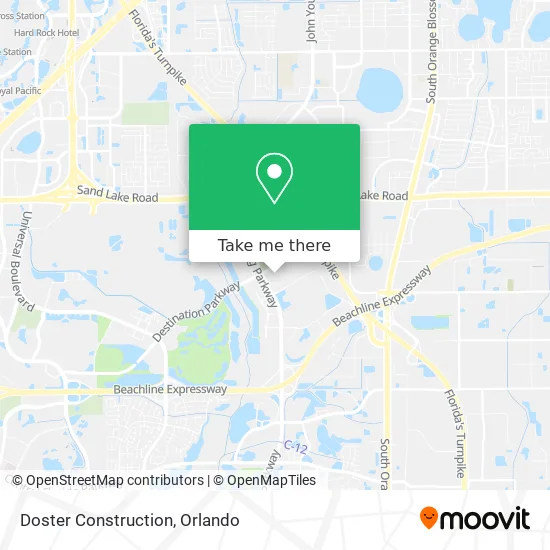 Mapa de Doster Construction