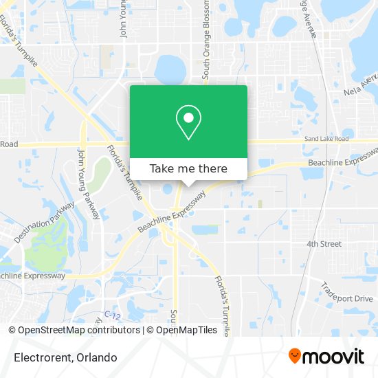 Electrorent map