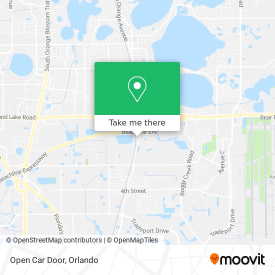 Mapa de Open Car Door
