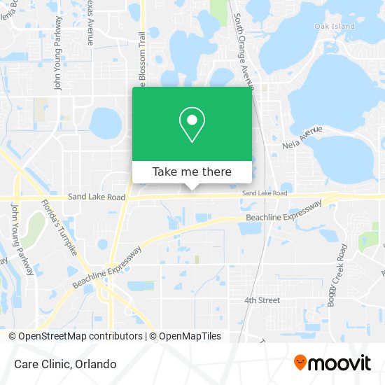 Mapa de Care Clinic