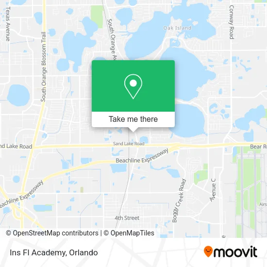 Mapa de Ins Fl Academy