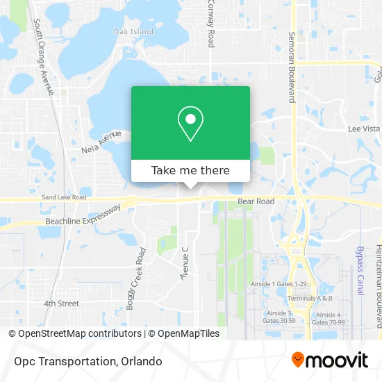 Mapa de Opc Transportation