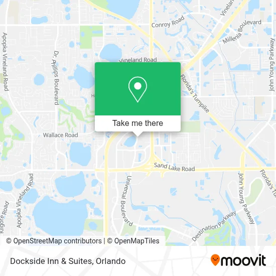 Dockside Inn & Suites map