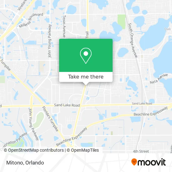 Mapa de Mitono