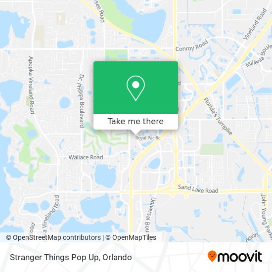 Mapa de Stranger Things Pop Up