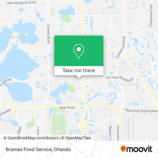 Bramex Food Service map