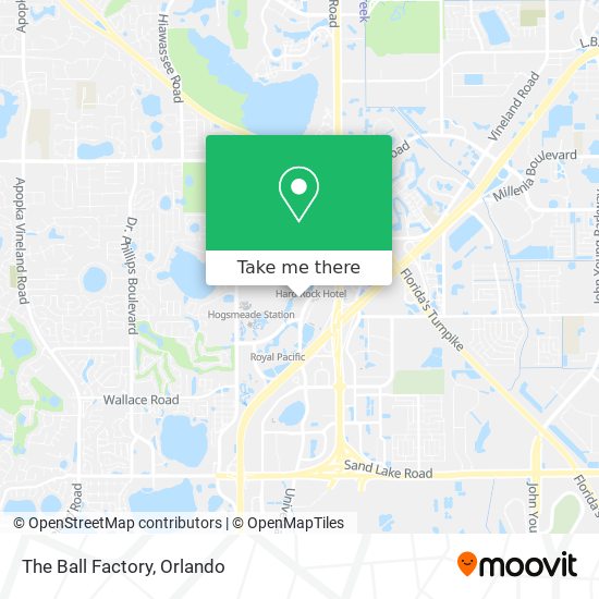 Mapa de The Ball Factory