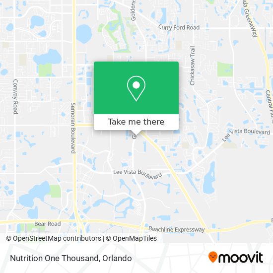 Mapa de Nutrition One Thousand