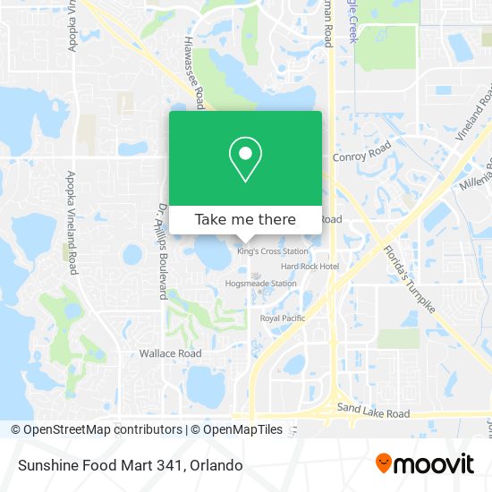 Mapa de Sunshine Food Mart 341