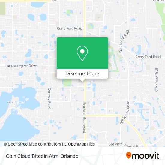 Coin Cloud Bitcoin Atm map