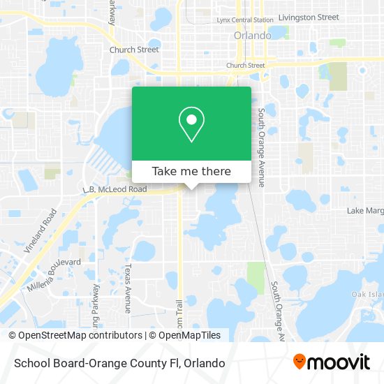 School Board-Orange County Fl map