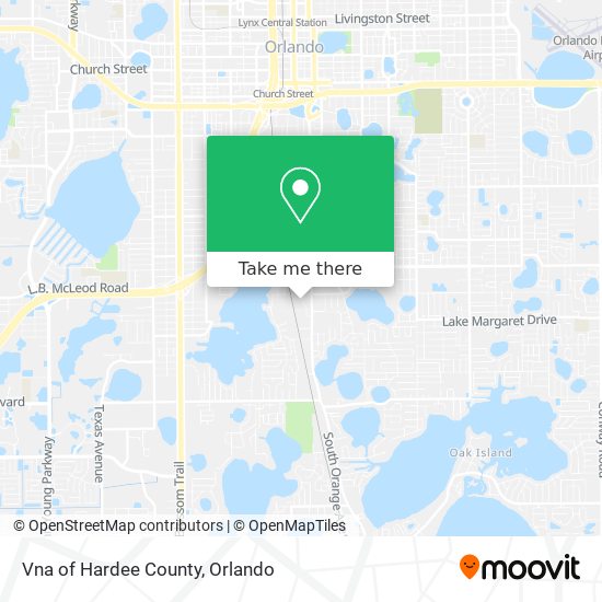 Vna of Hardee County map