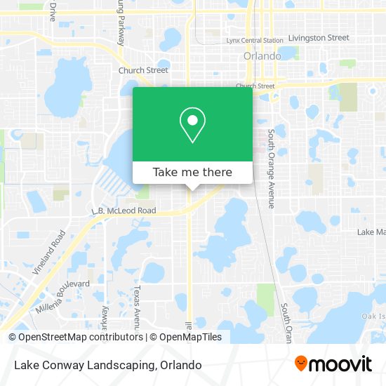 Mapa de Lake Conway Landscaping