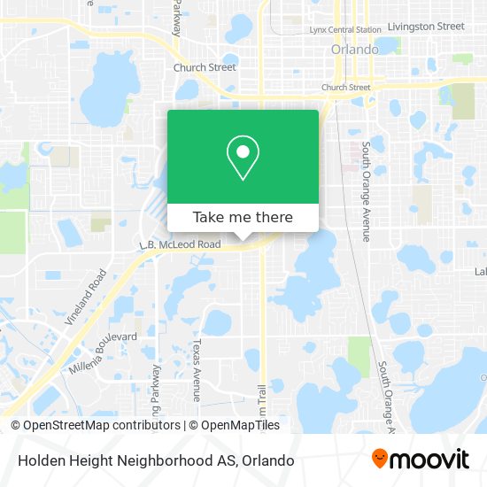 Holden Height Neighborhood AS map