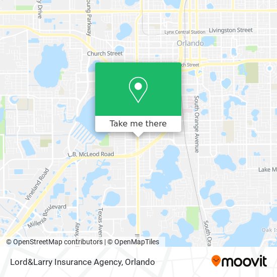 Lord&Larry Insurance Agency map