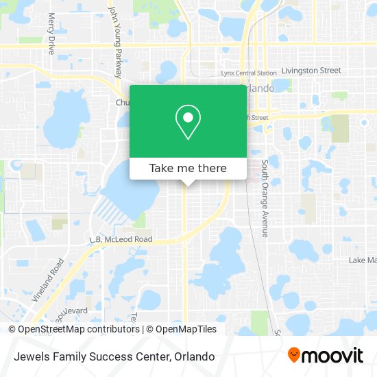 Jewels Family Success Center map