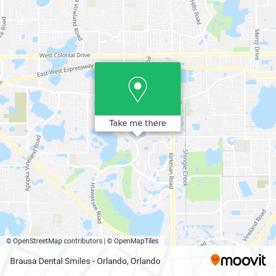 Brausa Dental Smiles - Orlando map