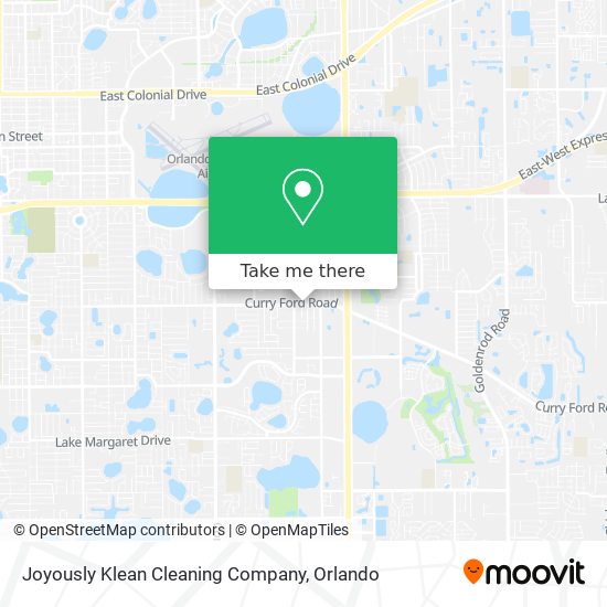 Joyously Klean Cleaning Company map