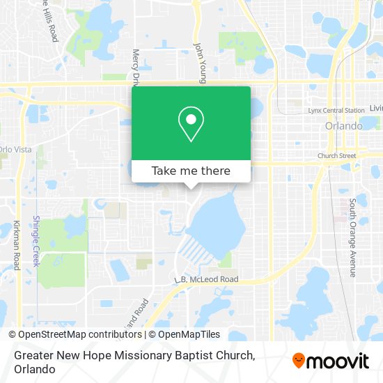Greater New Hope Missionary Baptist Church map