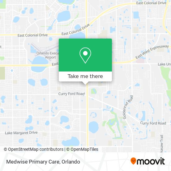 Mapa de Medwise Primary Care