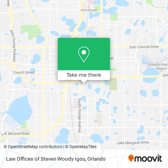 Law Offices of Steven Woody Igou map