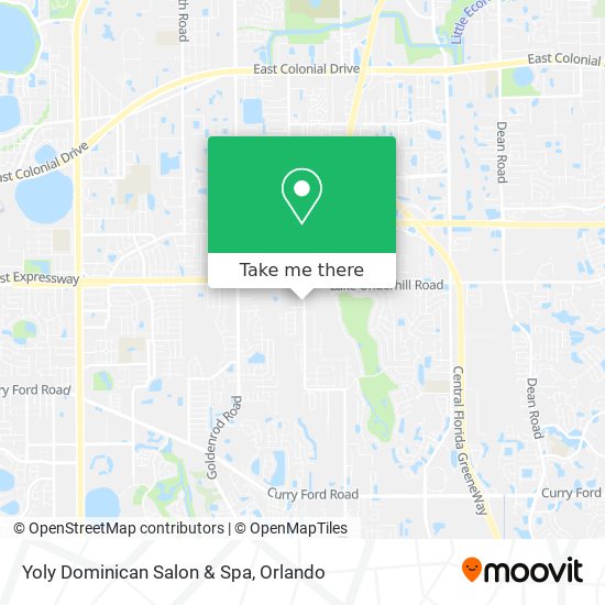 Mapa de Yoly Dominican Salon & Spa