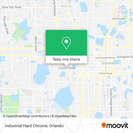 Industrial Hard Chrome map