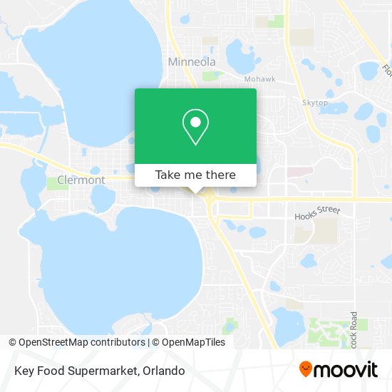 Key Food Supermarket map