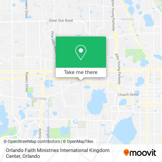 Orlando Faith Ministries International Kingdom Center map