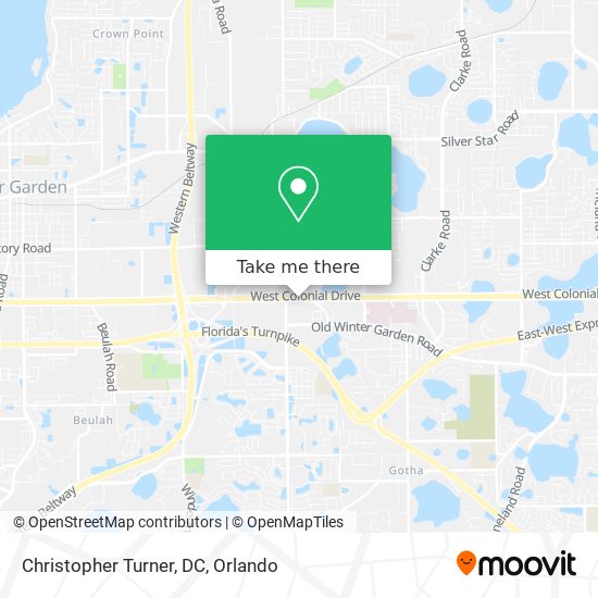Christopher Turner, DC map