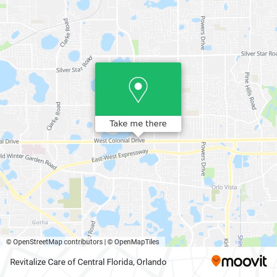 Revitalize Care of Central Florida map