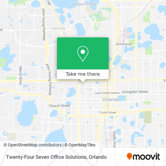 Twenty-Four Seven Office Solutions map