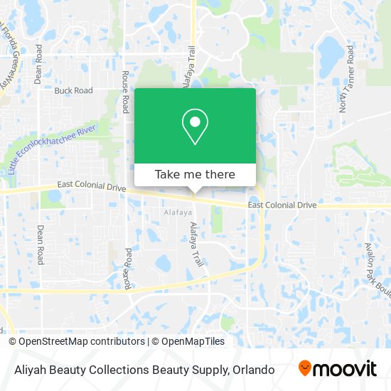 Aliyah Beauty Collections Beauty Supply map