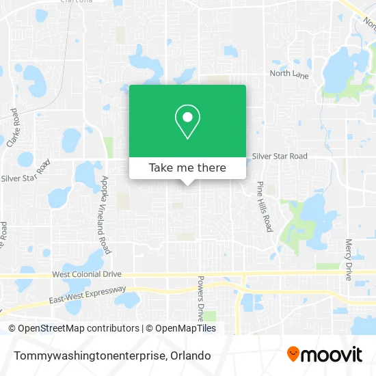 Mapa de Tommywashingtonenterprise
