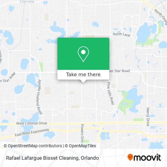 Rafael Lafargue Bisset Cleaning map