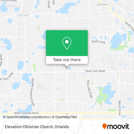 Mapa de Elevation Christian Church