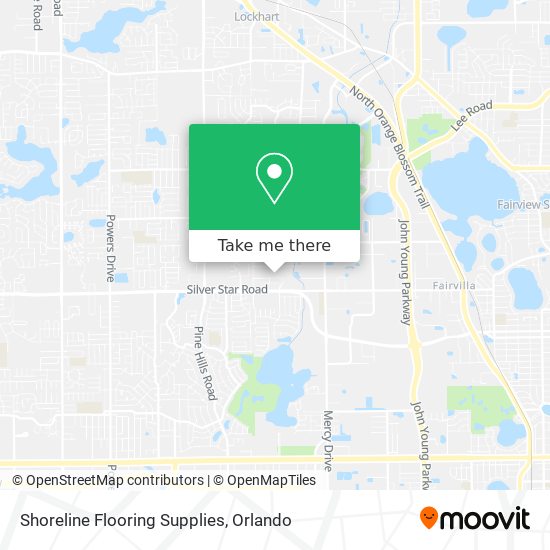 Shoreline Flooring Supplies map