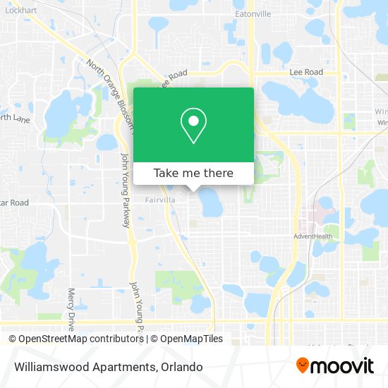 Williamswood Apartments map